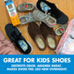 Buy now Arm & Hammer In-Shoe Odor Destroying Pouches, Shoe Deodorizer Insert for Reducing Odor and Absorbing Moisture, Smell Eliminator for All Footwear, Gym Bags and Work Boots (4 Pouches) at indiglob india
