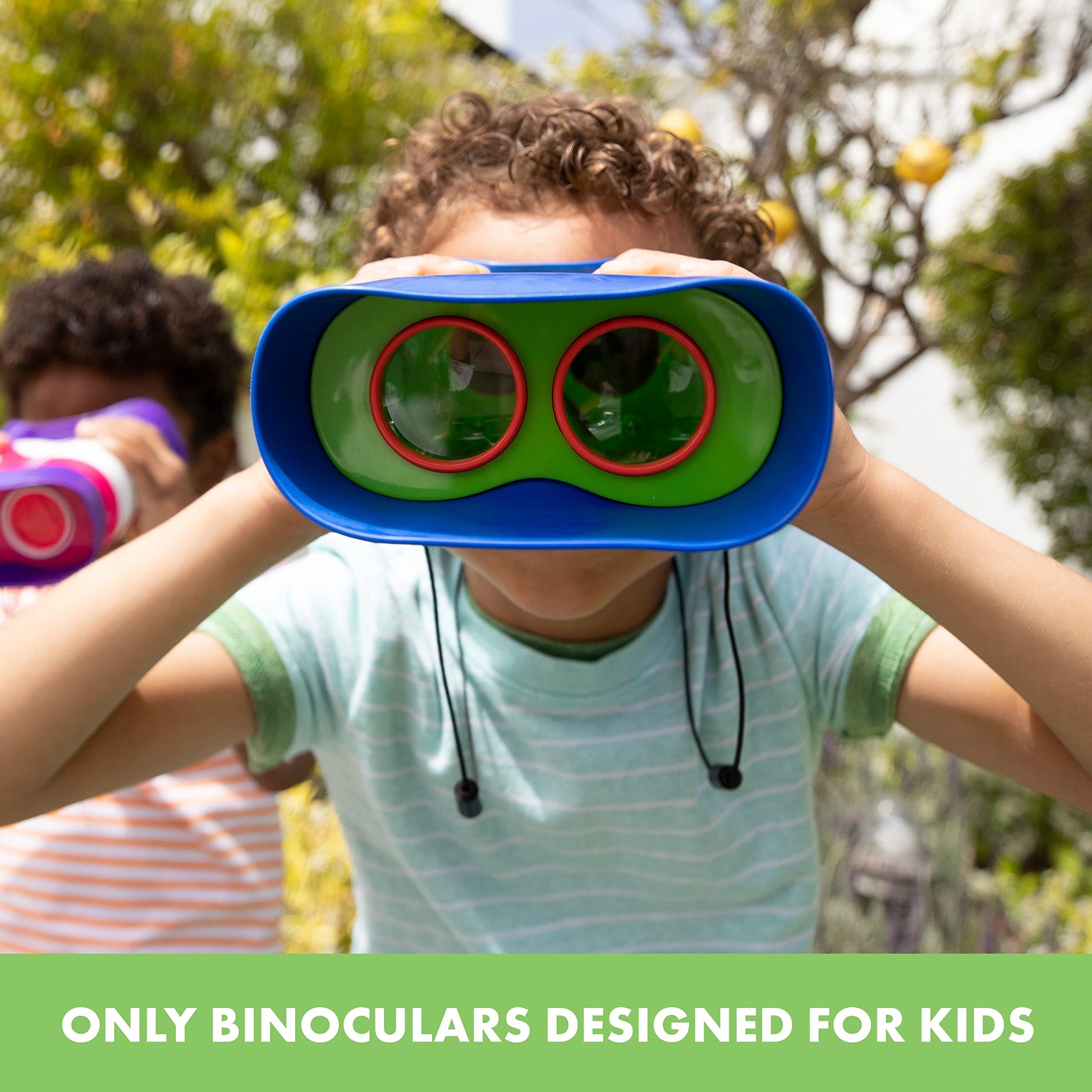 Buy now Educational Insights GeoSafari Jr. Kidnoculars, Binoculars for Toddlers & Kids, Easter Basket Stuffers for Kids, Gift for Toddlers Ages 3+ at indiglob india