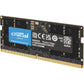 Crucial RAM 8GB DDR5 5200MT/s (or 4800MT/s) Laptop Memory CT8G52C42S5, Black