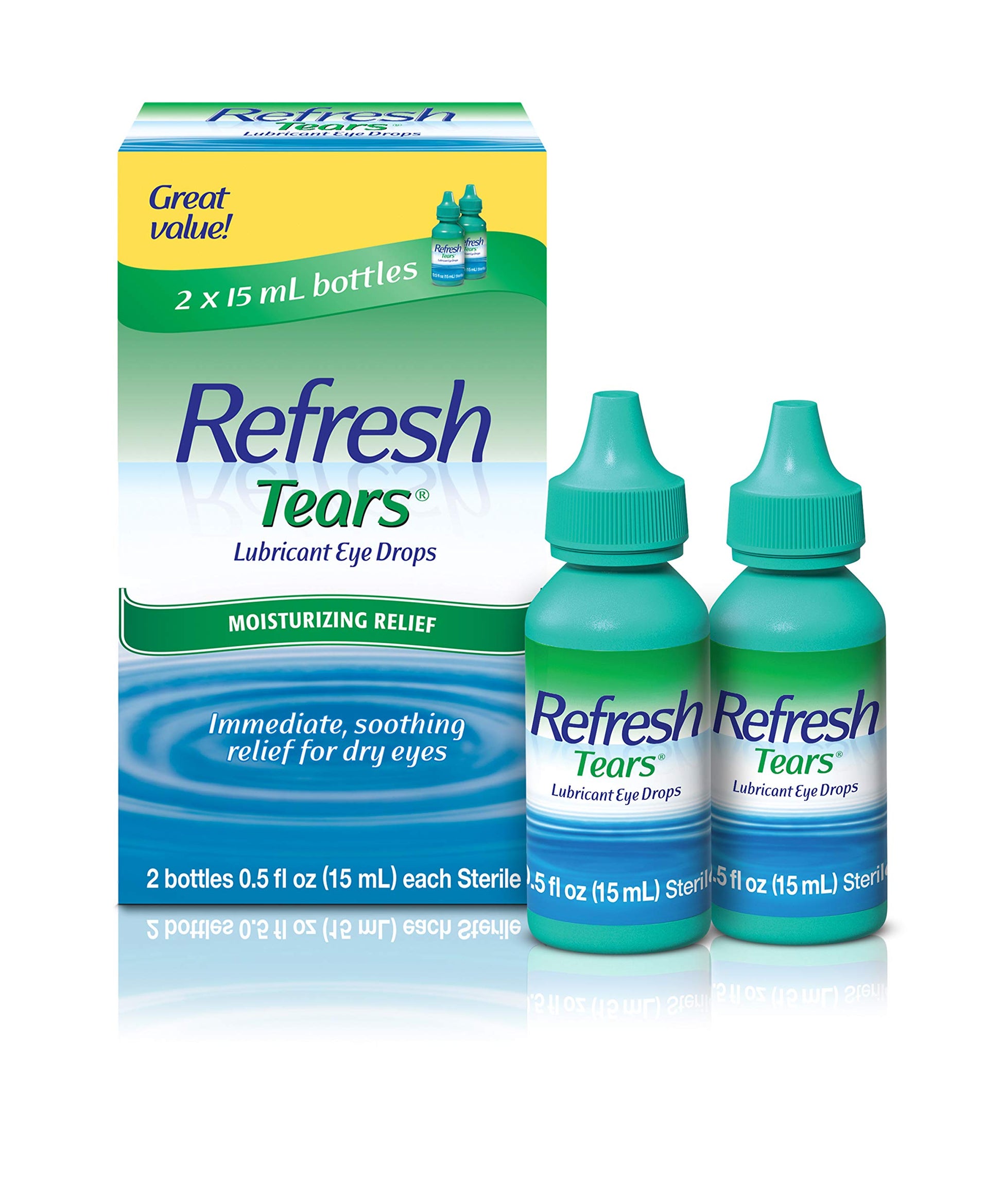 Buy now Refresh Tears PF Preservative-Free Artificial Tears Lubricant Eye Drops, 0.33 fl oz (10 mL) at indiglob india