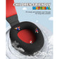 NUBWO U3 Gaming Headset with Microphone, Safe Volume Limited, Kids Headphones for Switch, Super Lightweight, Rich Sound, 3.5mm Jack for NS, PS4, PS5, Xbox, Tablet, iPad Computer, Red