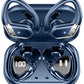 Buy now Ltinist Wireless Earbud, Bluetooth 5.3 Headphones Pure Bass Sound with Earhooks, 75H Battery Over Ear Headphones with Dual-LED Display, IP7 Waterproof Earphones Built-in Microphone for Running Sports at indiglob india
