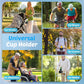 Christmas Stocking Stuffers White Elephant Gifts for Adults: Guiseapue Cup Holder for Walker, Stroller Cup Holder Attachment with Phone Holder, Wheelchair Essentials Bike Scooter Accessories