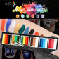 Maydear Face Painting Kit for Kids & Adults with 6 Colors Split Cake Palette, 2 Brushes, Safe & Non-Toxic Water Based Makeup Face Paint Kit