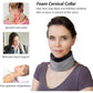 Neck Brace for Neck Pain and Support, Foam Cervical Collar for Sleeping, Vertebral Whiplash Wrap Alignment and Stabilize, Neck Support Brace for Pressure Relief for Women and Men(3" Depth Collar)