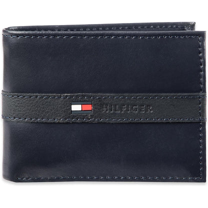 Tommy Hilfiger Men's Classic Bifold Wallet with ID Window and Multiple Card Slots