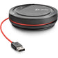 Poly - Calisto 3200 Wired Speakerphone (Plantronics) - Personal Portable Speakerphone for Conference Calls- USB-A Compatible - Connect to your PC/Mac - Works with Teams, Zoom & more