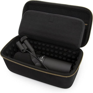 CASEMATIX Studio Case Compatible with Rode PodMic, Shure SM7B Microphone and Other Large Podcast Mics with XLR Recording Accessories - Includes Podcasting Mic Bag Only - My Store