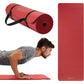 Gaiam Essentials Thick 2/5" (10mm) and Thin 1/4" (6mm) Yoga & Pilates, Fitness & Exercise Mat with Easy-Cinch Carrier Strap