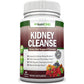 KIDNEY CLEANSE - Detox and Support For Urinary Tract, Bladder and Kidneys - All Natural Herbal Supplement Formula With Organic Cranberry, Astragalus, Turmeric, Goldenrod, Gravel Root, Juniper and More