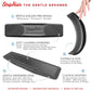 Buy now StripHair Gentle Groomer - Original for Horses Dogs 6-in-1 Shedding Grooming Massage Tool (Black) at indiglob india