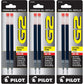 Pilot, G2 Gel Ink Refills, Extra Fine Point 0.5 mm, Black, Pack of 2