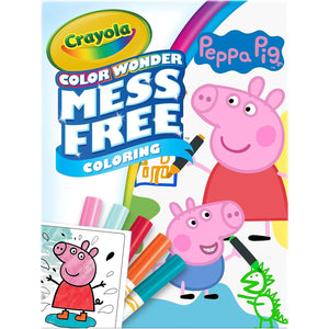 Crayola Peppa Pig Color Wonder Activity Set, Mess Free Peppa Pig Coloring Pages for Toddlers, Peppa Pig Toys, Toddler Gifts