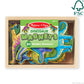 Buy now Melissa & Doug Magnetic Wooden Dinosaurs in a Wooden Storage Box (20 pcs) at indiglob india