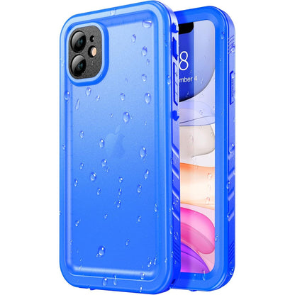 SPORTLINK Waterproof Case for iPhone 11, Full Body Heavy Duty Protection Full Sealed Cover Shockproof Dustproof Built-in Clear Screen Protector Rugged Case for iPhone 11 6.1 Inch