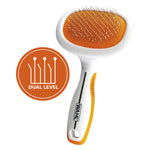 Buy now Wahl Premium Patented Dual Level Sensitive Skin Pet Slicker ƒ?? Ergonomic handle makes Deshedding, Grooming and Brushing Comfortable for you and your Dog or Cat - 858500 at indiglob india