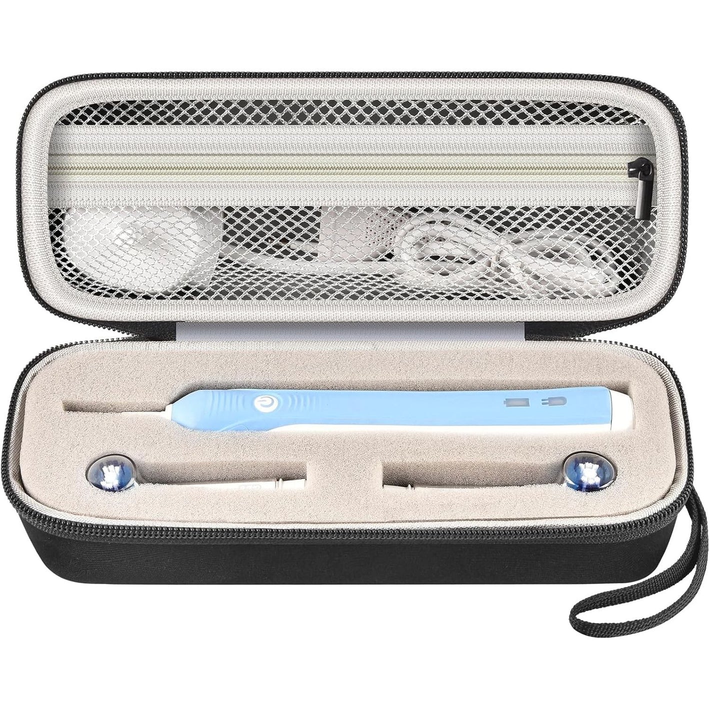 PAIYULE Electric Toothbrush Travel Case for Oral-B Pro 1000 7500 1500, Also for Philips for Sonicare ProtectiveClean 4100 1100 5100 7500 6100, Storage Holder Bag for Brush Head and Charger (Box Only)