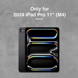 SWITCHEASY CoverBuddy Lite for 2024 iPad Pro 11" - iPad Pro Case Compatible with Magic Keyboard for iPad Pro (M4), with Apple Pencil Pro Pencil Holder - Black
