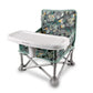 Buy now Summer by Bright Starts Pop 'N Sit Portable Booster Chair, Floor Seat, Indoor/Outdoor Use, Compact Fold, Green, 6 Mos - 3 Yrs Jungle Bontanical 1 Count (Pack of 1) at indiglob india