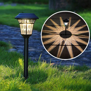 MAGGIFT Solar Garden Lights, 8 Lumens, Warm White, Weather-Resistant, No Electricity Required, Easy Installation, Decorative Pathway Lighting, 6 Pack
