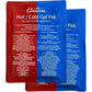 Camerons Hot or Cold Gel Pack - Set of 4 XL Ice & Heating Packs (8"x11")- Large Reusable Paks Keep Temp - Use in Casserole Carrier & Lunch Box for Food -Use as Warm & Cold Compress & Physical Therapy