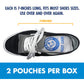Buy now Arm & Hammer In-Shoe Odor Destroying Pouches, Shoe Deodorizer Insert for Reducing Odor and Absorbing Moisture, Smell Eliminator for All Footwear, Gym Bags and Work Boots (4 Pouches) at indiglob india