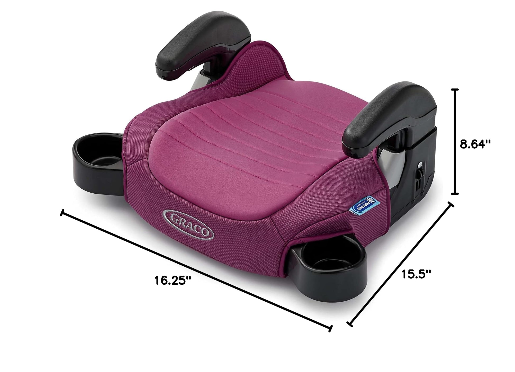 Buy now Graco TurboBooster 2.0 Backless Booster Car Seat, Trisha, Easy to Clean with Halfway Cup Holders at indiglob india