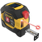 Buy now LEXIVON 25Ft/7.5m AutoLock Tape Measure | 1-Inch Wide Blade with Nylon Coating, Matte Finish White & Yellow Dual Sided Rule Print | Ft/Inch/Fractions/Metric (LX-205) 130FT 40m Laser Tape Measure at indiglob india