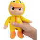 CoComelon 8" JJ Puppy & Duck Plush 2-Pack - Officially Licensed - Soft Stuffed Animal Doll Toy Figure - Holiday Christmas Stocking Stuffer Gift for Kids, Boys, Girls, Toddlers, Preschoolers 18+mo