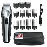 Buy now Wahl USA Lithium Ion Total Beard Trimmer for Men with 11 Guide Combs for Easy Trimming, Detailing, & Grooming – Model 9888 at indiglob india