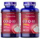 Puritan's Pride Coenzyme CoQ10 200mg, Dietary Supplement for Heart Health, Blood Pressure, Oral Gum Health, and Healthy Aging Support, 240 Servings, Rapid Release Softgels
