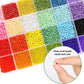 Buy now DICOBD Bracelet Making Kit, 12000pcs 3mm 24 Color Glass Seed Beads Kit, Friendship Bracelet Kit with Black Letters, DIY Jewelry Making Supplies for Kids, Girls, Beginners, Birthday Gift at indiglob india