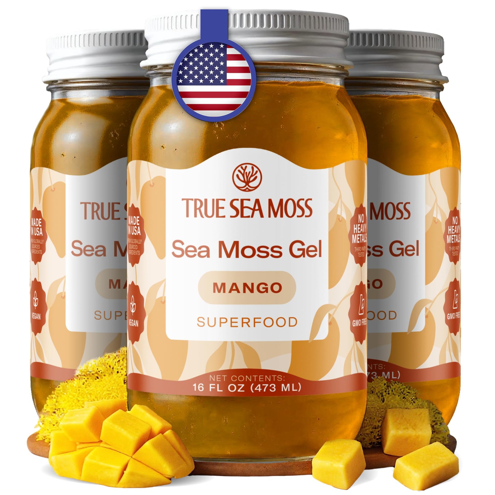 Buy now TrueSeaMoss Sea Moss Gel – Made in USA – Wildcrafted Seamoss, Fruits & Jarred Vegetables – Pineapple, Pack of 1 (Labels may Vary) at indiglob india