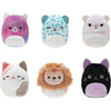 Squishville by Squishmallow Mini Plush Sealife Squad, Six 2” Sea Animals, Irresistebly soft Colorful Plush, Mini Shark, Otter, and Seahorse - Purr-fect Squad