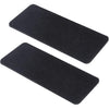 PH PandaHall 12x5 inch Black Felt Base Shaper, 2pcs Bag Bottom Shaper Pad Arc Corner Bag Liner Board Insert for Tote Leather Purse Handbag Crossbody Bag Backpack Canvas Travel Bag, 6mm Thick - Black
