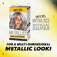 Got2b Metallics Permanent Hair Color, M71 Metallics Silver