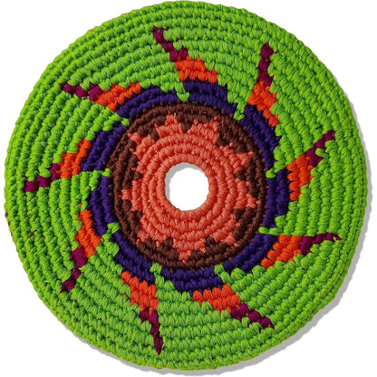 Buena Onda El Grande Flying Disc - 8'' Flexible Sport Disc for Indoor and Outdoor Play - Amazing Handmade Quality from Guatamala - Pocket Discs are Played in Over 20 Family Fun Games