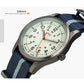 Buy now Infantry Mens Military Field Watch,Luminous Glow in The Dark Dial,Analog Tactical Wristwatch w/ 12/24 Hr Time,Japanese Quartz Movement,Slip-Thru Nylon Band,Reliable Work Watch for Men at indiglob india