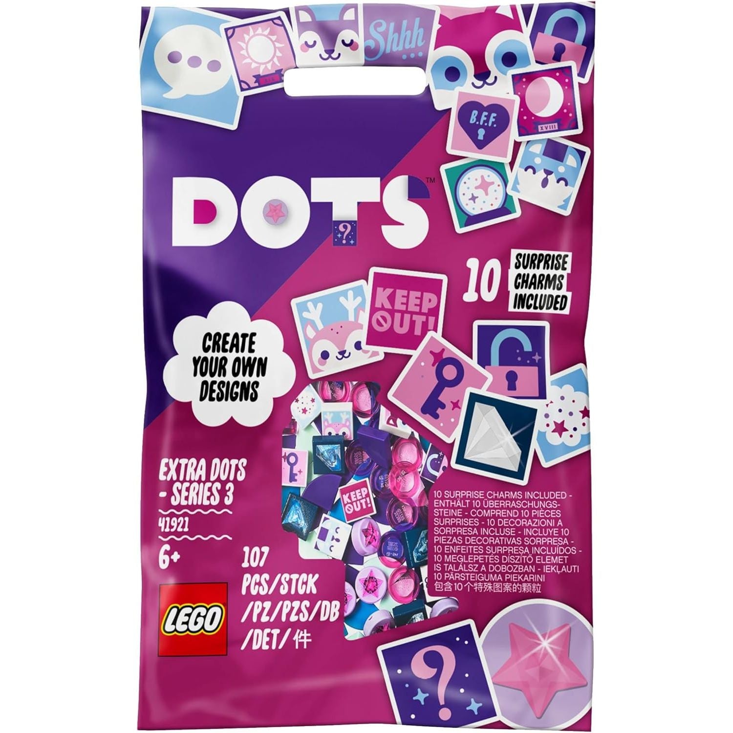 Buy now LEGO DOTS Extra DOTS Series 3 41921 at indiglob india