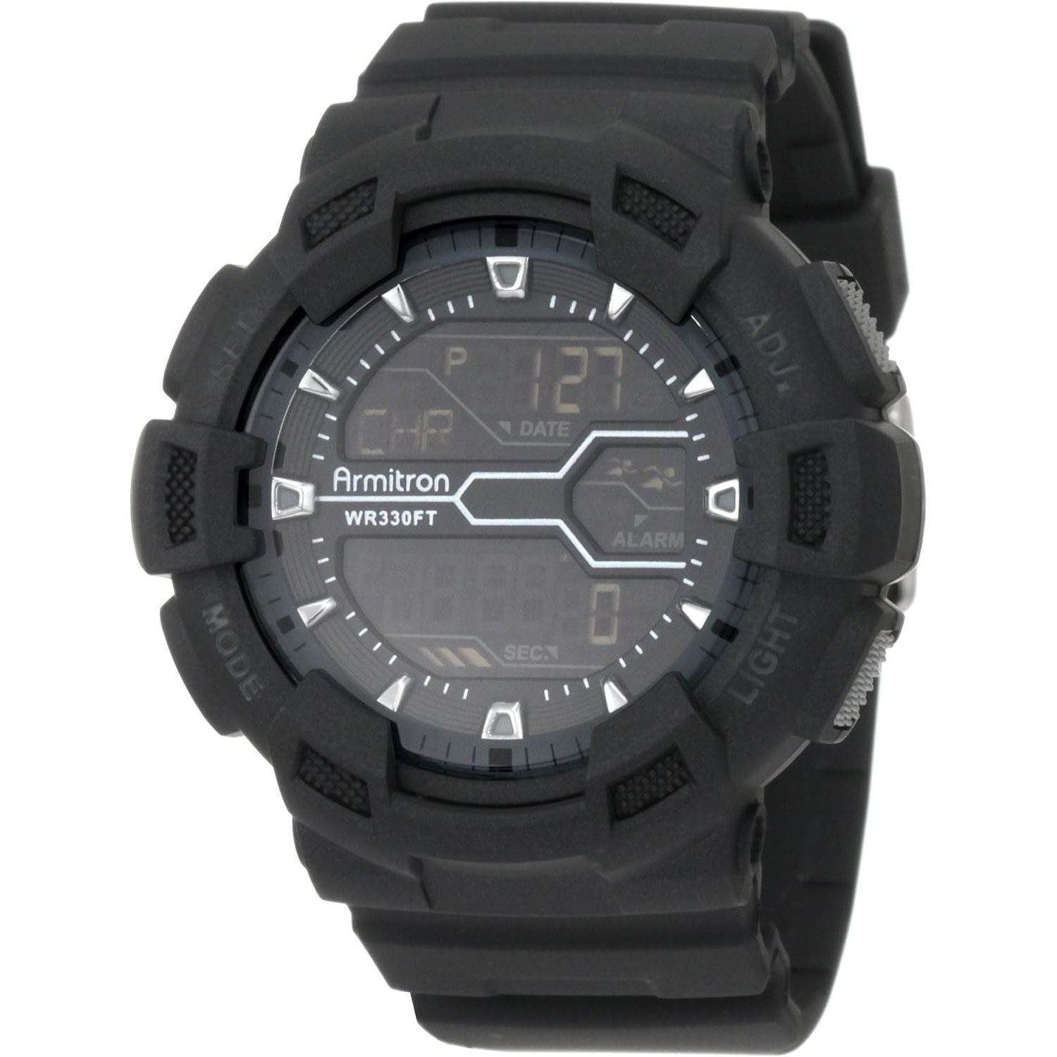 Armitron Sport Men's Digital Chronograph Resin Strap Watch, 40/8246 - My Store