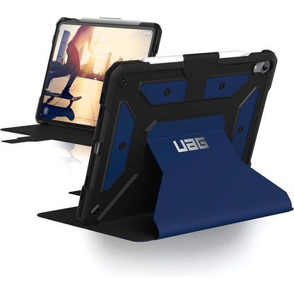 UAG Folio iPad Pro 11-inch (1st Gen, 2018) Case Metropolis [Magma] Feather-Light Rugged Military Drop Tested iPad Cover with Apple Pencil Holder