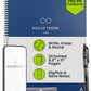 Buy now Rocketbook Core Reusable Spiral Notebook, Letter Size 8.5x11, Black - Dotted Pages, App-Connected, Erasable, Durable Cover, Ideal for School, Work, and Creative Projects Premium Letter Navy Blue at indiglob india