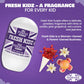 Fresh Kidz Roll On Deodorant for Kids and Teens - Baking Soda and Aluminum-free 24 Hour Protection for Sensitive Skin - Girls "Purple" 1.86 fl.oz.
