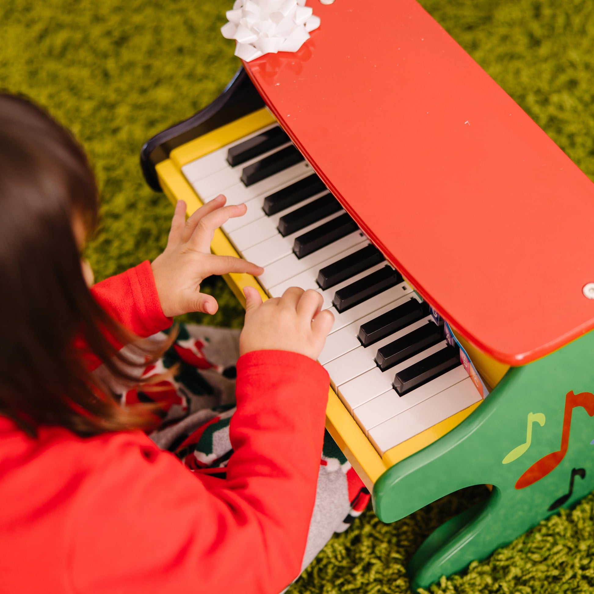 Buy now Melissa & Doug Learn-to-Play Piano with 25 Keys and Color-Coded Songbook Toy Piano Kids, Toddler Toys for Ages 3+ at indiglob india