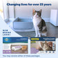 Buy now PetSafe ScoopFree Disposable Crystal Cat Litter Tray - Easy Cleaning Box - Refill Tray for Electric Litter Box - Fragrance Free - 4.3 lb Bags - 6 Pack at indiglob india