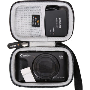 Aproca Portable Hard Travel Storage Case, for Canon PowerShot SX740 / SX620 HS Digital Camera and Accessories