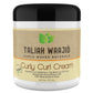 Taliah Waajid Curls Waves Natural - Curly Curl Cream | Extreme Curl Definition Hair Styling Gel | No Build-up or Frizz | 100% Paraben Free | Shea Butter & Sage - 6oz