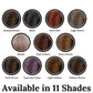 Hair Root Touch Up Powder - Darkest Brown - 11 True-to-Nature Root Concealer Shades - Longer-Lasting, Easy Hairline Shading with Clean Ingredients - With Brush