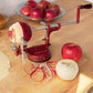 Apple Peeler and Corer - Durable Heavy Duty Chrome Cast Iron w Powerful Countertop Suction, Hand Crank for Fruits, Potatoes or Veggies, Picking Season- Pie Dessert Baking, Must Have Kitchen Essential