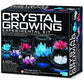 4M Crystal Growing Science Kit - 3 Colored Crystals - Easy DIY STEM Toys Lab Experiment Specimens, A Great Educational Gift for Kids & Teens, Boys & Girls Ages 10+